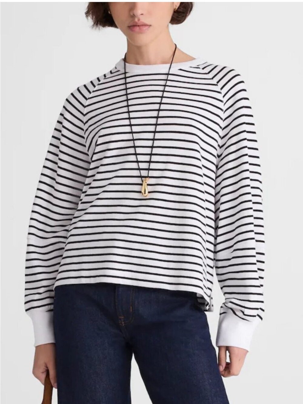 Madewell Relaxed Long-Sleeve Raglan Tee Sz. S